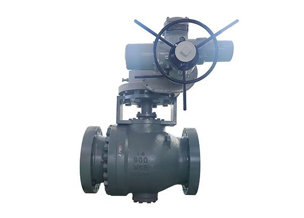 14" 900磅 WCB材质 电动硬密封耐磨球阀